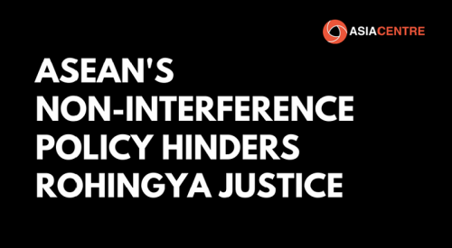 Read more about the article ASEAN’s non-interference policy hinders Rohingya justice