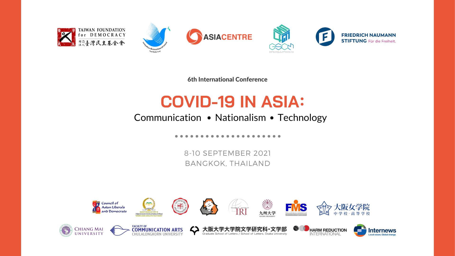 COVID-19 in Asia: Communication, Nationalism and Technology
